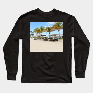 Palm Trees on Vacation in Montego Bay Long Sleeve T-Shirt